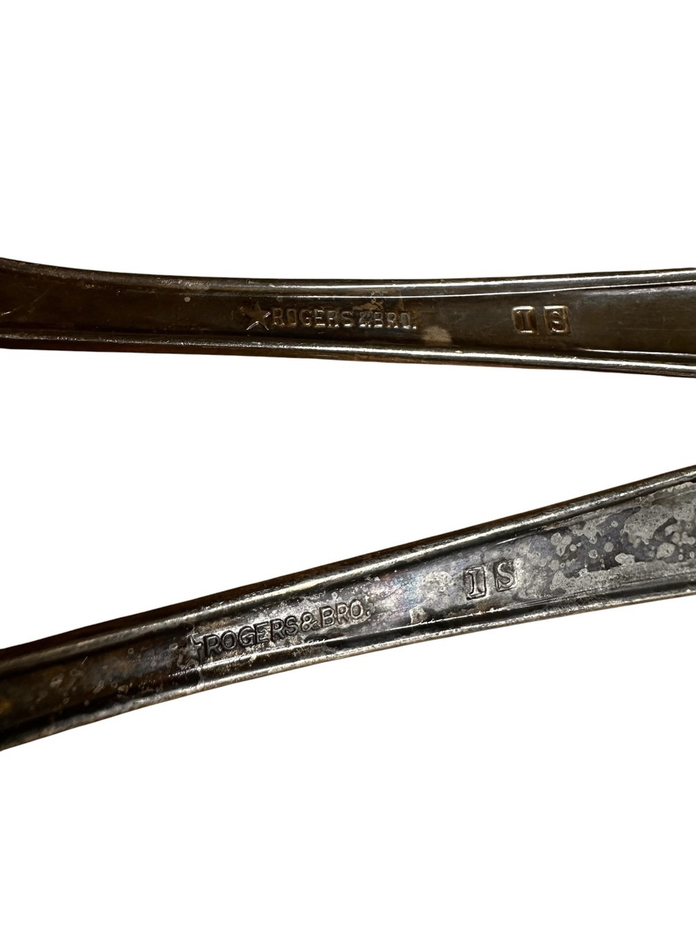 Vintage Rogers Bros IS Silver-Plated Cake Pie Server & Spoon Heritage Flatware - Picture 6 of 7